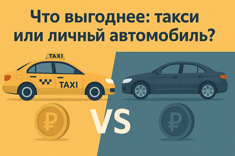 Такси или личный автомобиль